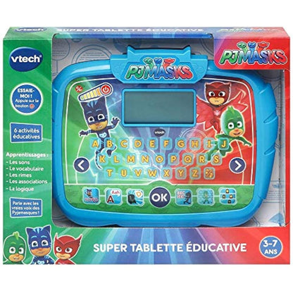 VTech Pyjamasques Super Educational Tablet, Version FR, 3-7 years, Tablet Form Factor, Multi Color