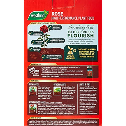 Westland Horse Manure and Plant Stimulant Enriched Rose Food, 3 kg