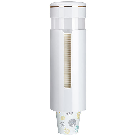 MYITYARD Cup Dispenser for Water Cooler Fit Disposable Paper Cups, Pull Type Mouthwash Cup Holder Wall Mount for Home Bathroom Office Lounge Gym,