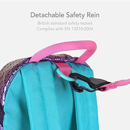 LittleLife Animal Toddler Backpack With Safety Rein, Mermaid