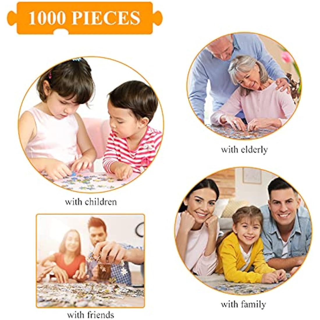 Birds and Flowers Jigsaw Puzzle 1000 Piece Landscape Jigsaw Puzzles for Adults 1000 Pieces Nature