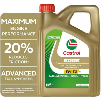 Castrol EDGE 5W-30 LL Engine Oil 4L