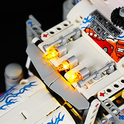 LIGHTAILING Led Light Compatible With Lego 42128 Technic Heavy-duty Tow Truck Building Blocks Model - NOT Included The Model Set