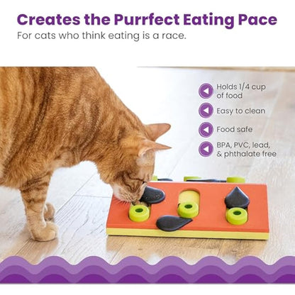 Nina Ottosson by Catstages Melon Madness Puzzle & Play - Interactive Cat Treat Puzzle
