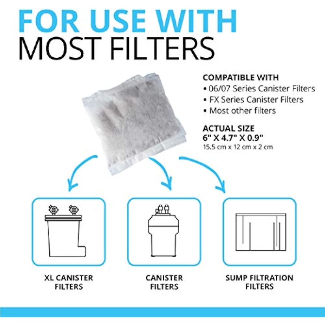 Fluval Clear Max Phosphate Remover 300g - 3 x 100g - treats 3 x 100L,Brown