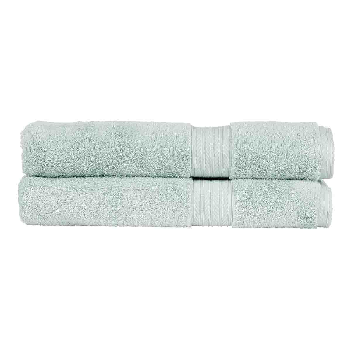 Christy Renaissance 2 Bath Sheets Set | Eggshell | 100% Egyptian Cotton Pile | Luxuriously Soft and Super Absorbent | 675 GSM