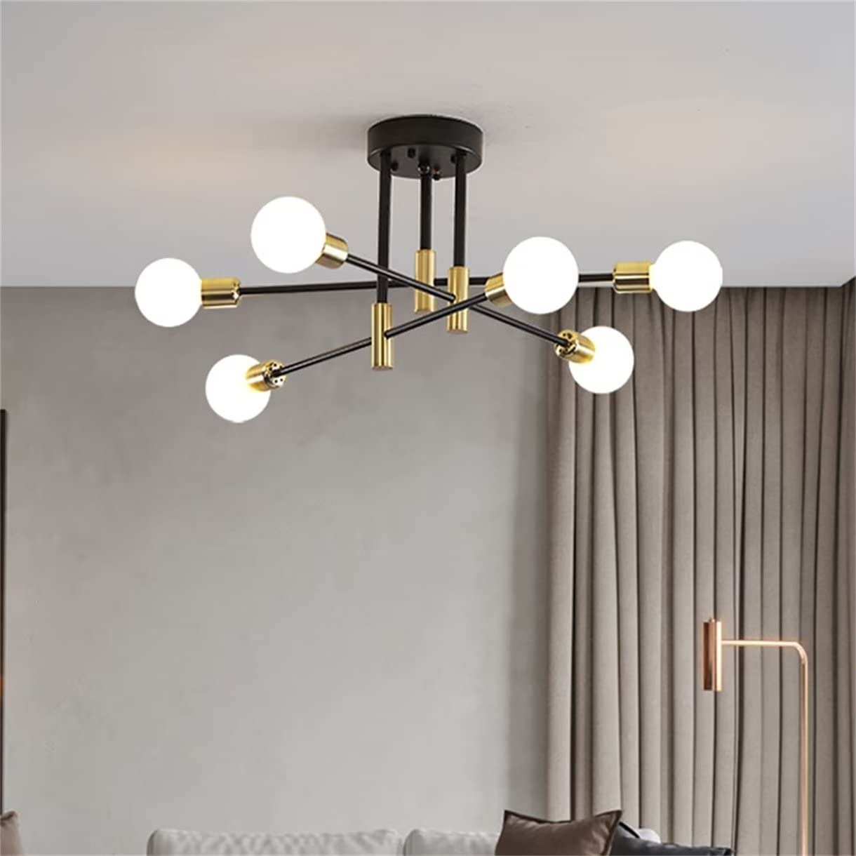 WQCSH Moderne The Minimalist Chandelier Creative Simple Dining Room Living Room Kitchen Office The Bar Decorate Artificial Satellite Modelling Design