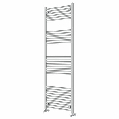 NRG Straight Chrome Bathroom Heated Towel Rail Radiator 1800x600mm