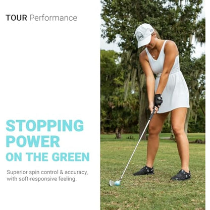 Trust Golf Balls Aurora | Rosa | Tour-Level Performance | Stand Out | Maximum Distance | Straight Flight | Stopping Power | Crystal Urethane Cover for Ultimate Control | 12 or 48 Balls