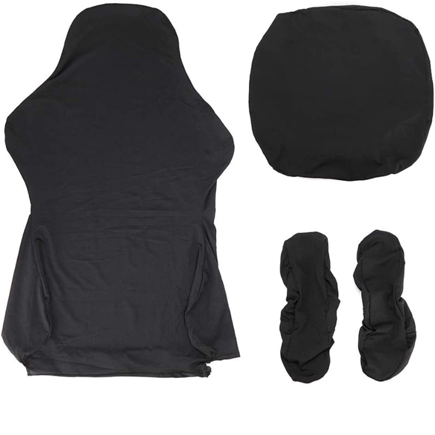 Zerci 4Pcs Gaming Chair Cover, Stretch Office Chair Cover,Computer Desk Chair Protector, Washable Universal Slipcover for Swivel & Ergonomic Chairs