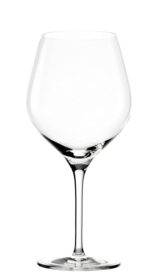St?lzle Lausitz Exquisit Series Burgundy red wine glasses, 650ml, 6-piece set, dishwasher-safe: high quality red wine goblets made from fine glass,