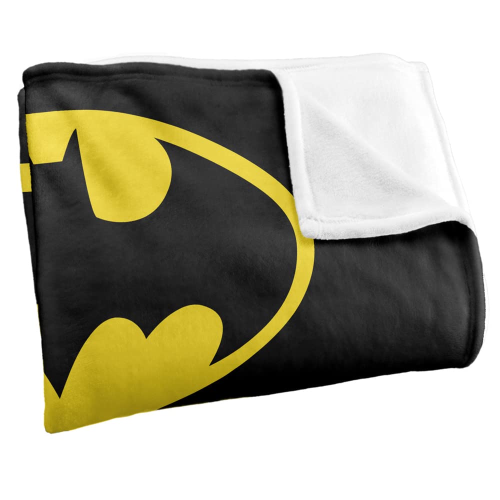 BATMAN Bat Mom Officially Licensed Silky Touch Super Soft Throw Blanket 152 x 127 cm