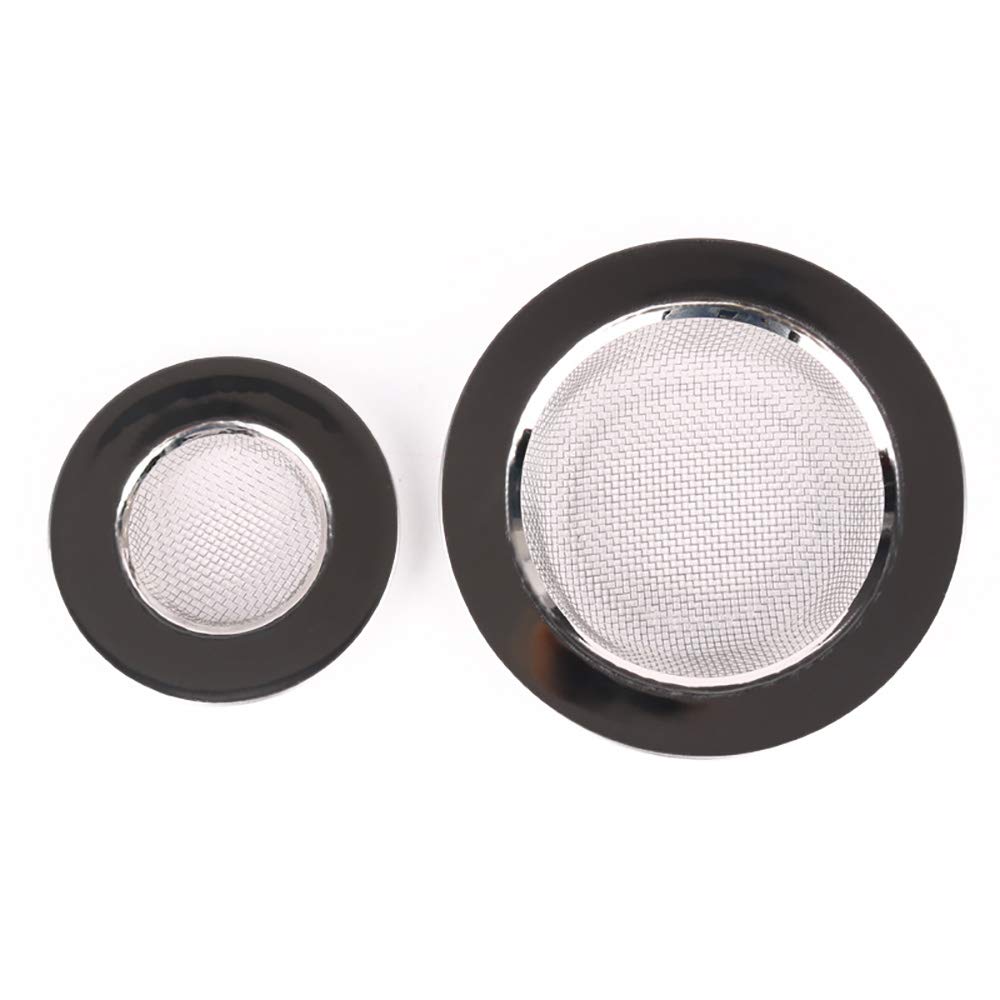 VOANZO 3PCS Stainless Steel Sink Strainer Kitchen Sink Drain Filter Thickened Edge Drain 7.5cm