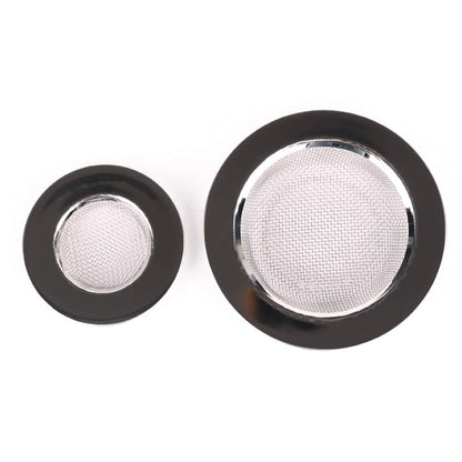VOANZO 3PCS Stainless Steel Sink Strainer Kitchen Sink Drain Filter Thickened Edge Drain 7.5cm