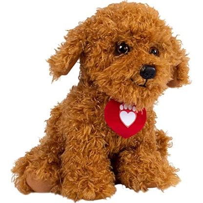 Waffle the Wonder Dog 539 3401 Soft Toy with Sound, Brown, 15 x 15 x 25 cm