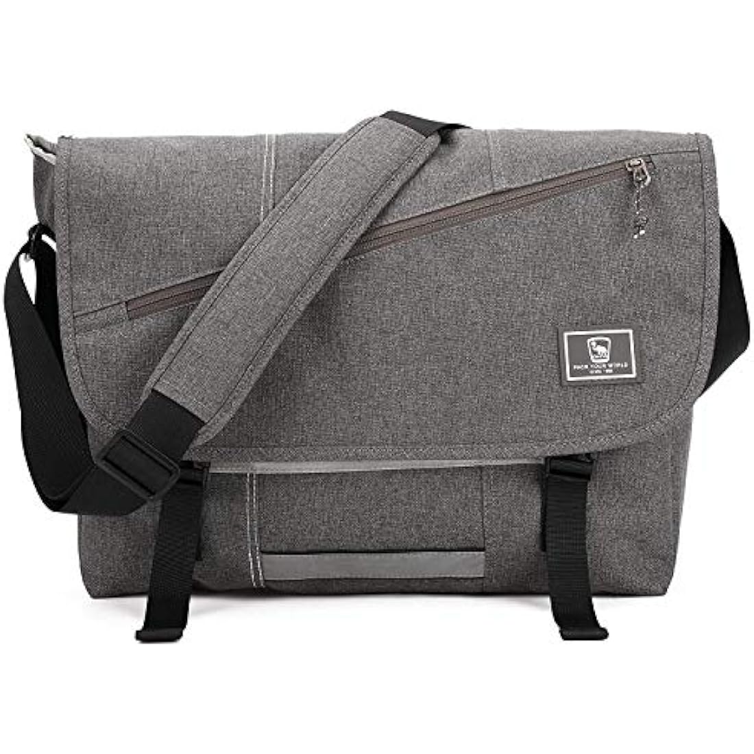 OIWAS Messenger Bags for Men Waterproof Satchel Shoulder Crossbody Man Bag Fits up to 15.6 Inch Laptop for School,Travel,Work