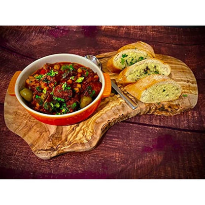 Cleminson 40 x 20 cm Olive Wood Chopping, Serving and Antipasti Board