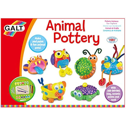 Galt Toys, Animal Pottery, Kids' Craft Kits, Ages 6 Years Plus