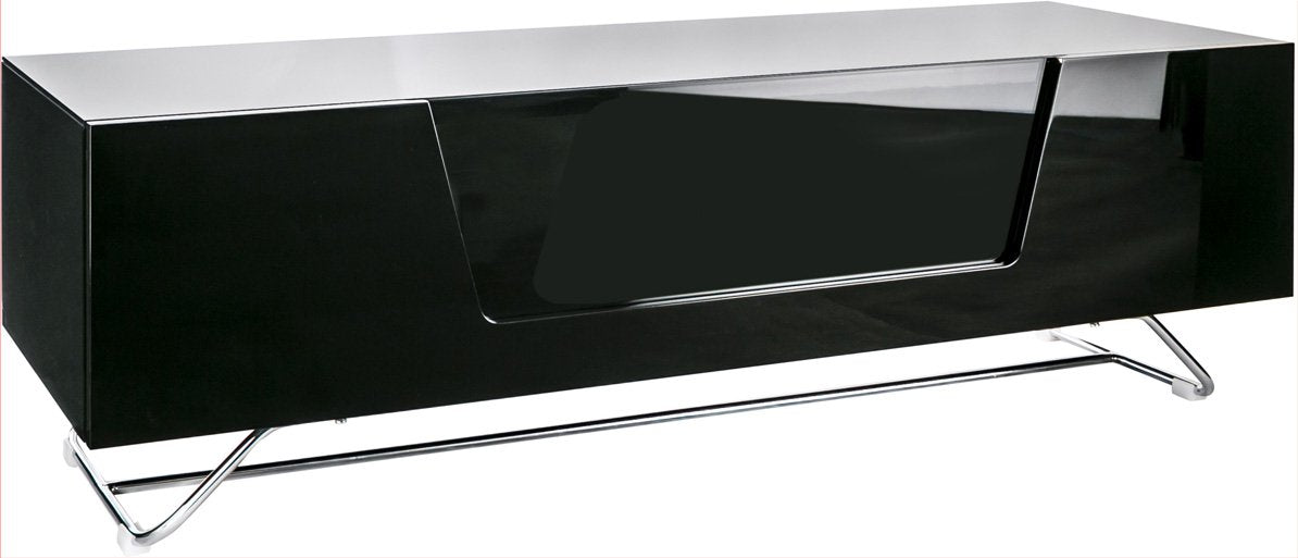 Alphason Chromium 2 1200 TV Cabinet - Black