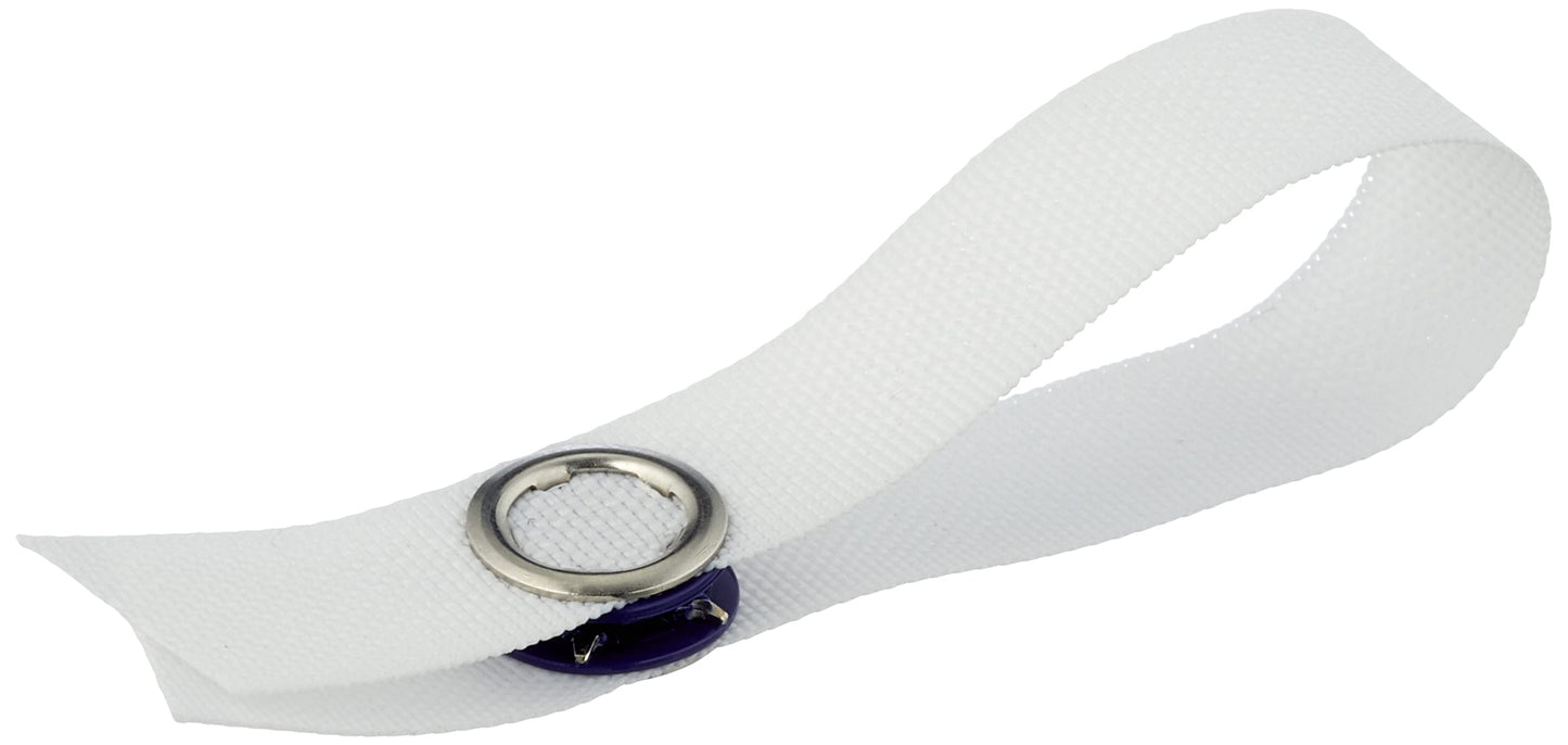 Prym PRYM_401205-1 Clip Cloth Loops for Towelling White
