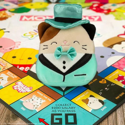 MONOPOLY Squishmallows Board Game, Black
