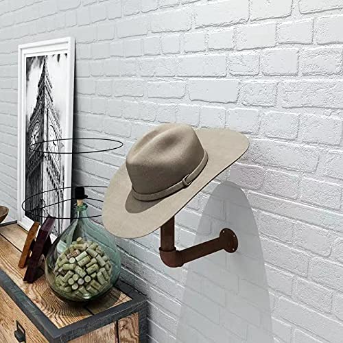 WANLIAN Motorcycle Helmet Holder， Motorcycle Helmet Accessories Jacket Hanger Wall Mounted Multifunctional Bicycle Helmet Rack (2 PCS)