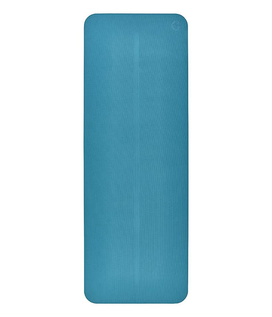 Manduka Begin Unisex Yoga and Pilates Mat, Bondi Blue, 68 Inches