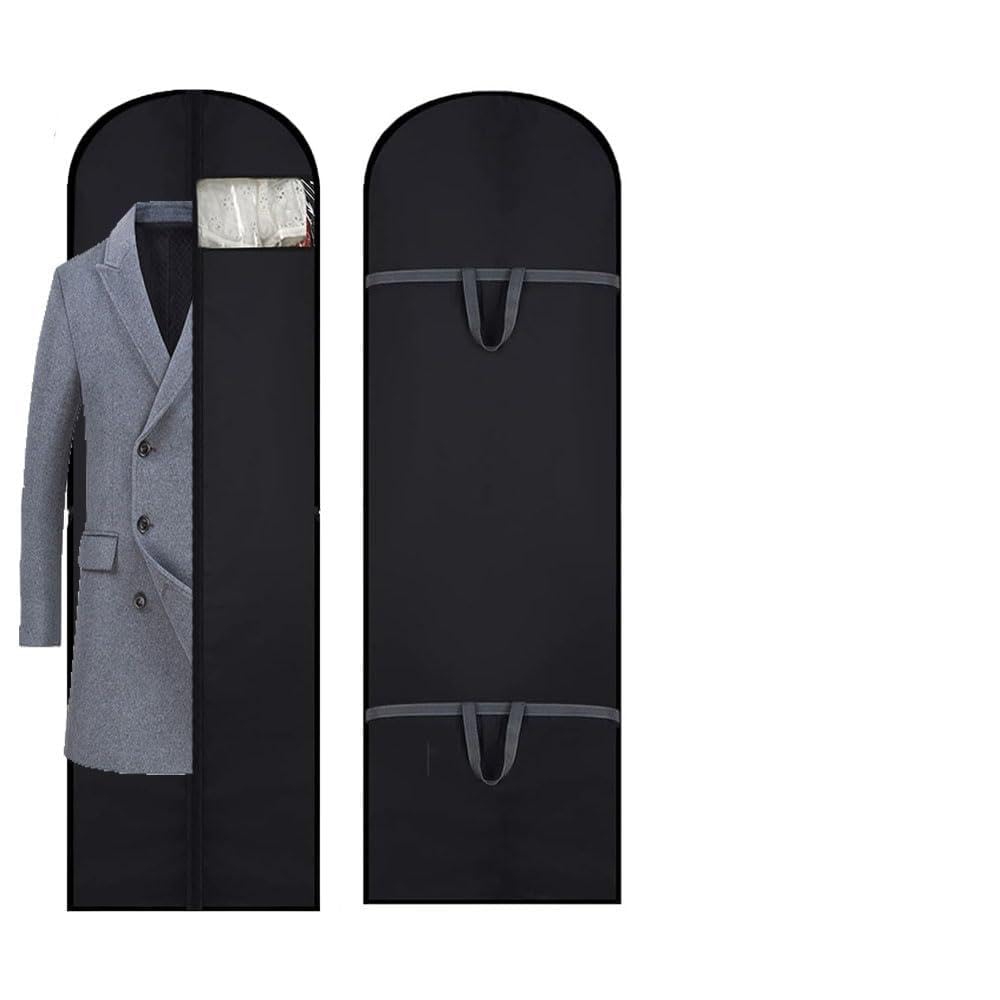 Clothes Bags Suit Bag Protector, 180x60 CM Covers Long Translucent Foldable Washable Cover