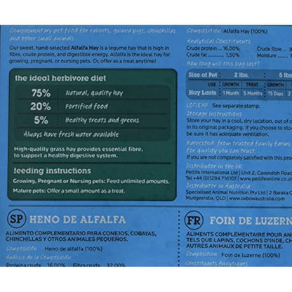 Oxbow Alfalfa Hay, 425 g