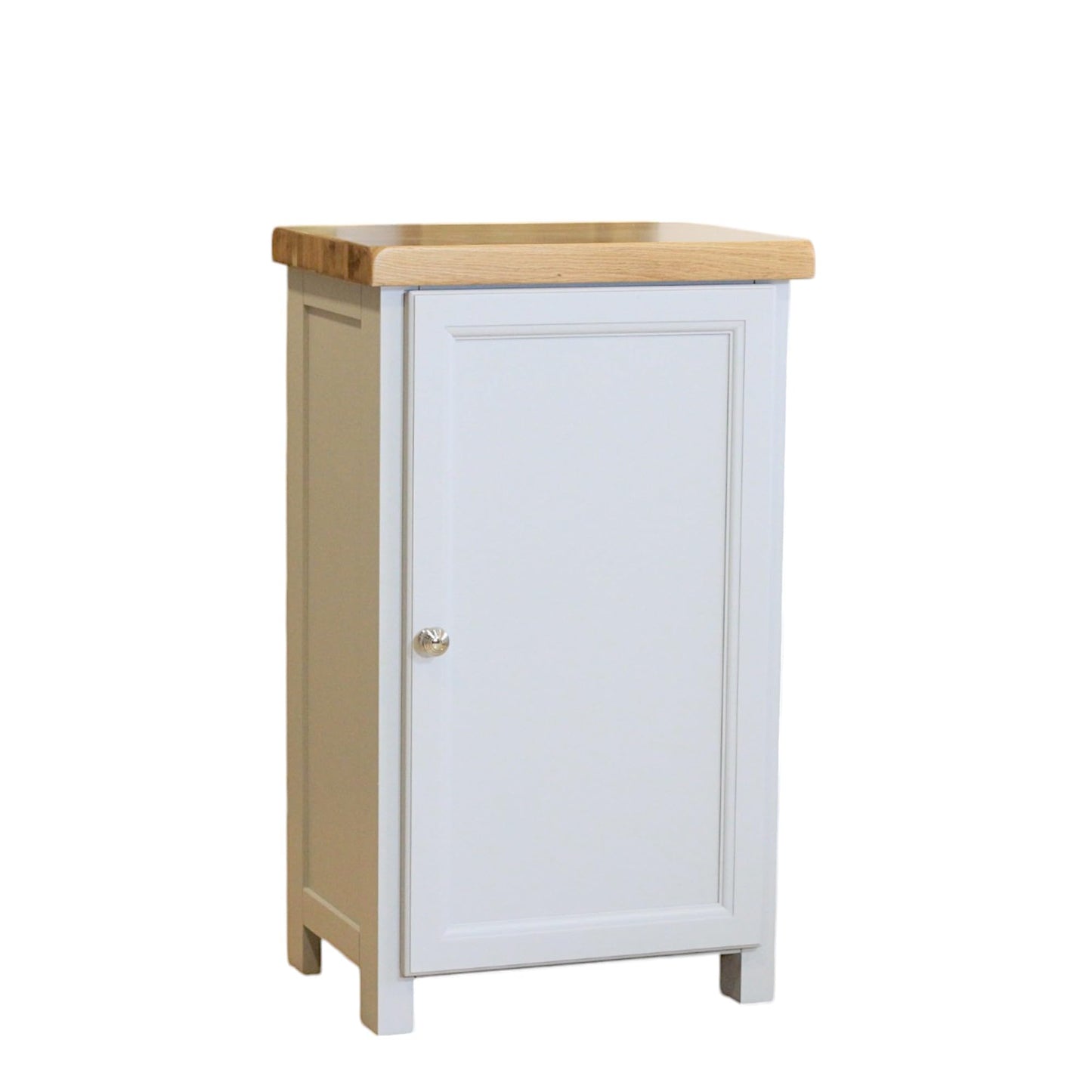 GROF Furniture Cashmere Grey Slim Cabinet, Wooden Shoe Cabinet for Hallway, Storage Unit for Living Room, Hallway Storage Unit 1 Door