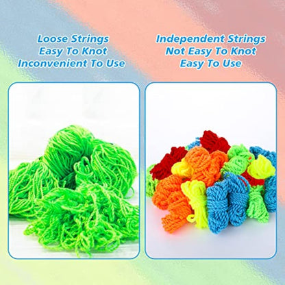 Yoyo Strings Professional 100% Polyester, Yo-yo String Pack of 25 - Yellow, Green, Blue, Orange, Red