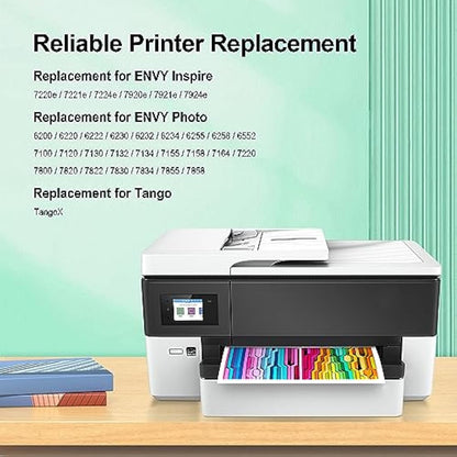 Salols 303XL Ink Cartridges Replacement for HP 303 Ink Cartridges Combo Pack for HP303XL Black and Colour for HP303 303 XL for HP Envy Photo 6230 7234 6234 6220 7830 7130
