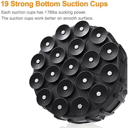 YOLEO Punching Bag Heavy Boxing Bag with Suction Cup Base - Freestanding Punching Bag for Adults Kickboxing Bags Kick Punch Bag