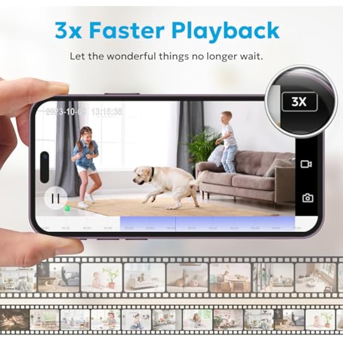 owltron 2K Indoor Camera, Home Security Camera for Baby & Elder, Motion Detection, Night Vision, 2-Way Talk WiFi Camera Wireless, Baby Monitor Works with APP & Alexa- 2 Pack