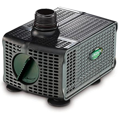 Blagdon Water Feature Pump with Auto Shut Off Sensor Prevents Burnout, Adjustable Flow Control, Reduced Cleaning, 3 Hose Fitting Adaptors, Pumps up to 1200 Litres/Hour, Max Pumping Height 1.7m