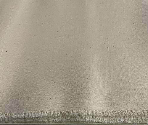 100% Cotton Natural Calico Unbleached Craft Fabric - Medium Weight - 160CM Extra Wide (10 Metre)…