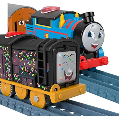 Thomas & Friends Talking Diesel Toy Train with Sounds & Phrases, UK English Version, Battery-Powered Motorized Engine with Tender, HNN85