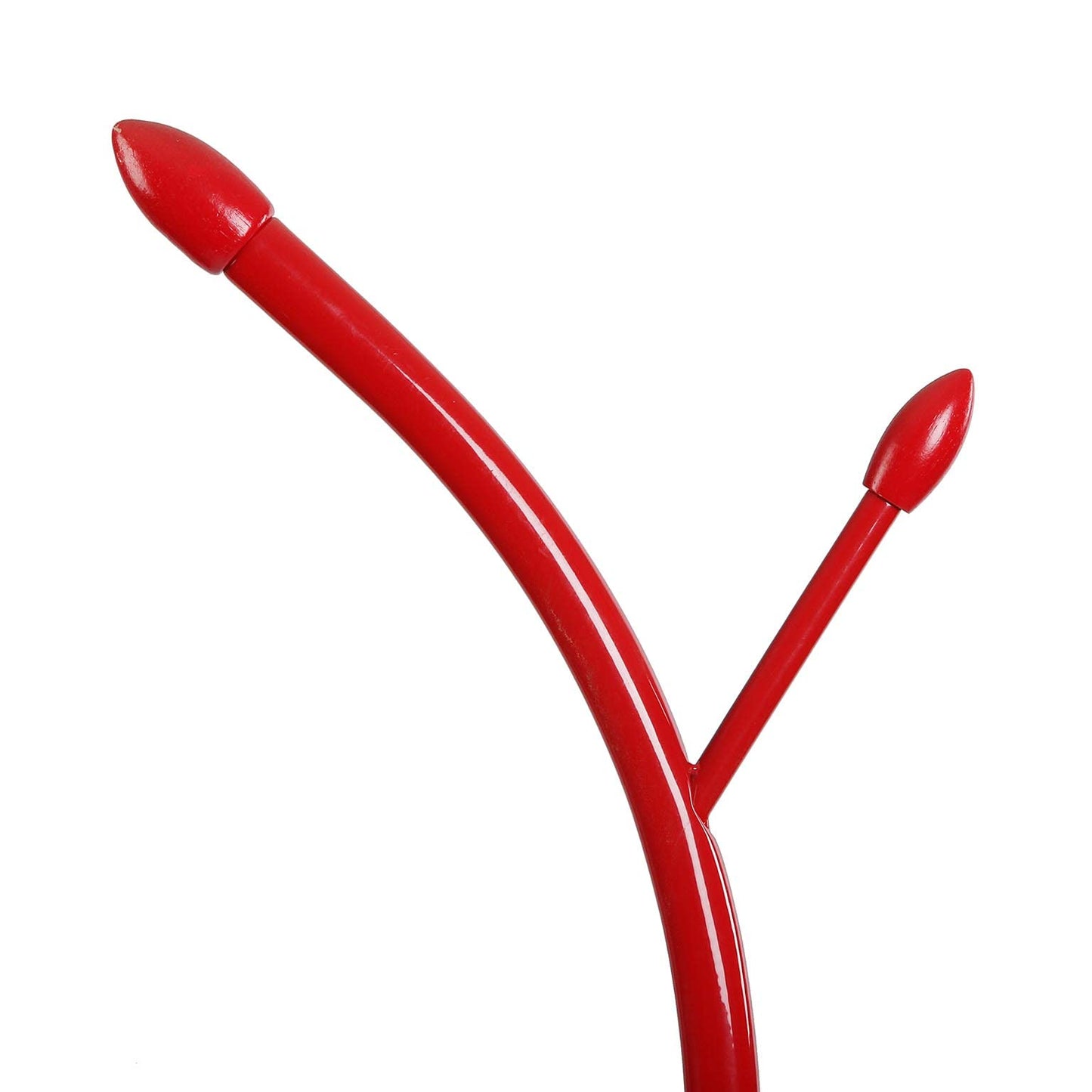 Versa 187903 Coat Stand red, 185 x 30 x 30 cm