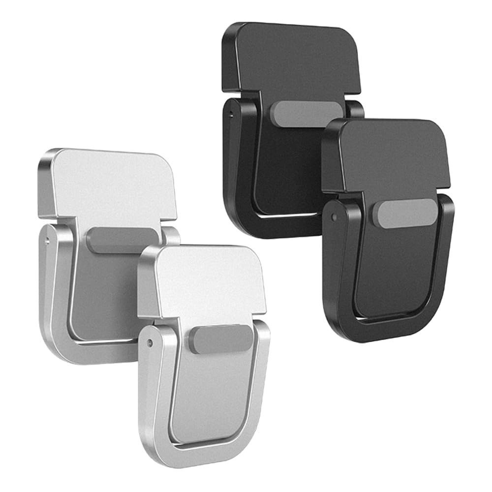 TRKETK 4 Pcs Portable Keyboard Riser, Anti-Slip Foldable Keyboard Riser Foldable Laptop Feet with Anti-Slip Silicone Mini Invisible Laptop Stand for