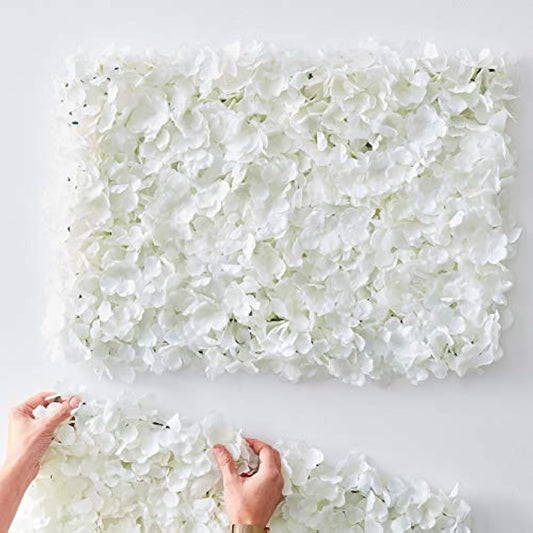 Ginger Ray White Flower Wall Decoration Tile Party Wedding Backdrop