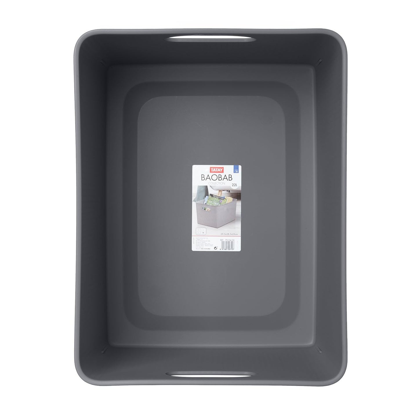 TATAY Storage Basket Baobab BPA-Free Compact Versatile Design