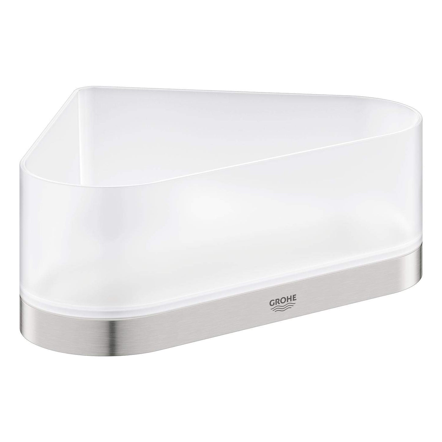 GROHE Selection Corner Shower Tray with Holder Supersteel 41038DC0