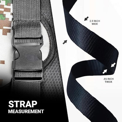 Strapworks Heavyweight Polypropylene Webbing Heavy Duty Poly Strapping Outdoor DIY Gear Repair 2 Inch