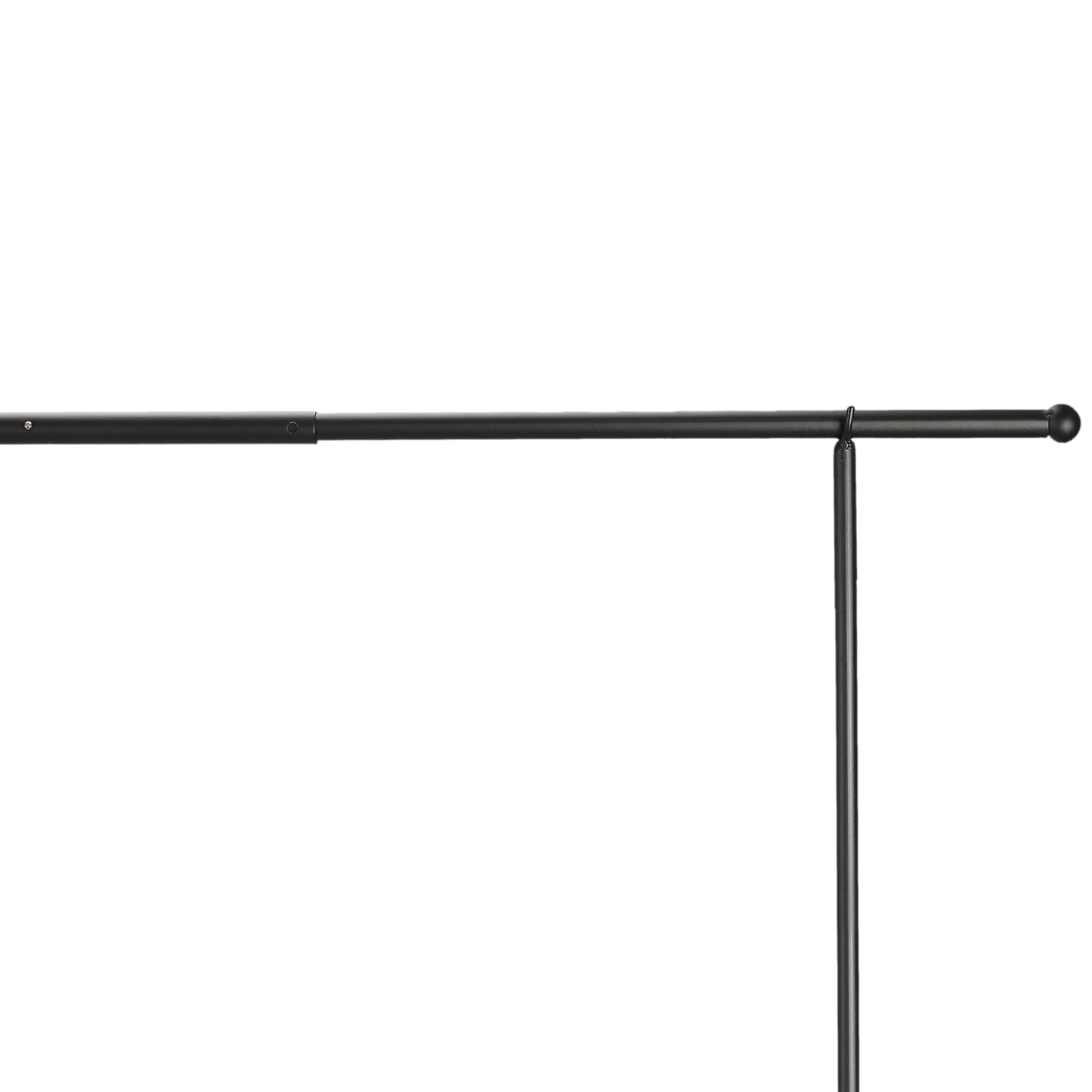 Home Deco Factory MO1322 Adjustable Table Decoration Bar Black
