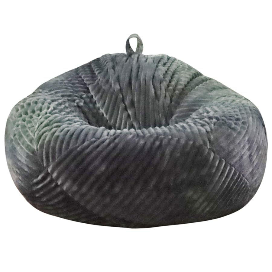 Bestenrose without Filler Bean Bag Cover Stuffed Storage Sofa Chair Cover