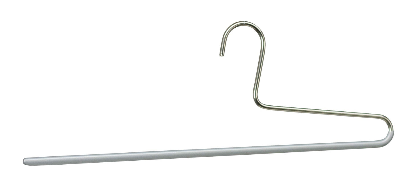 MAWA Hanger for Trousers, KH, Set of 10, Hangers for Clothes, Space Saving and Non-Slip, Perfect for Jeans, Fabric and Suit Pants
