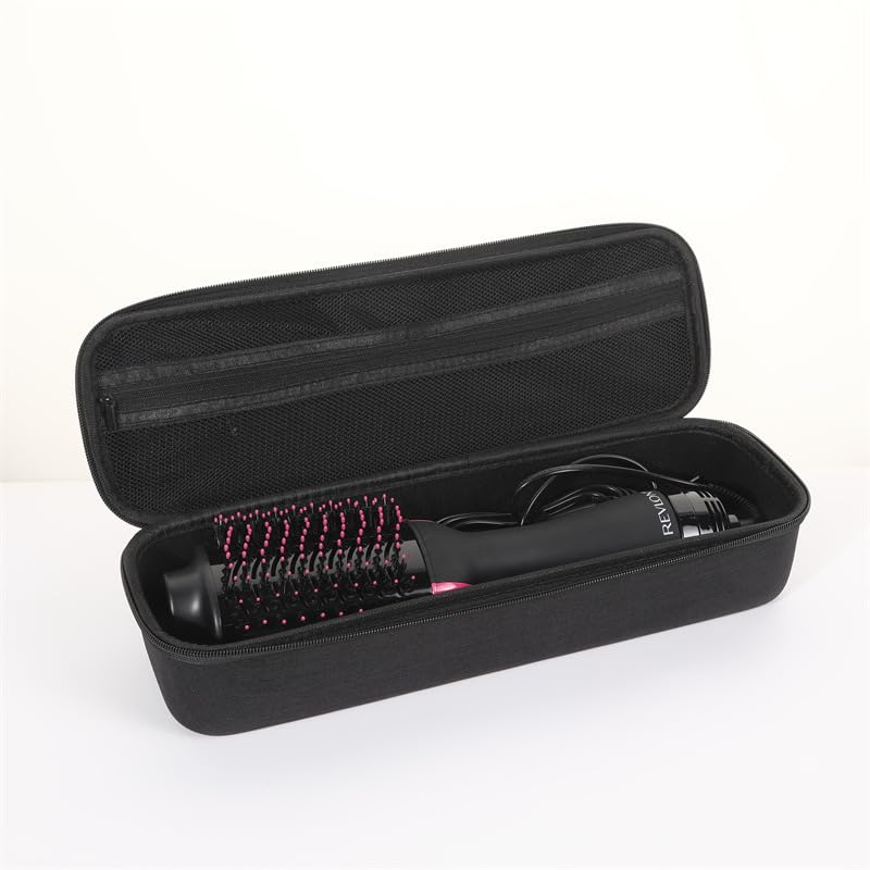 Hosoncovy Carrying Case Travel Case Storage Bag Protective Case Holder Box for Dyson Supersonic Hair Dryer and Nozzles (Empty Bag Only) (Black)