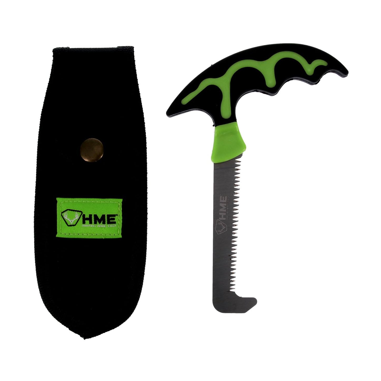 HME Products Bone Saw with Scabbard, Orange by HME Products