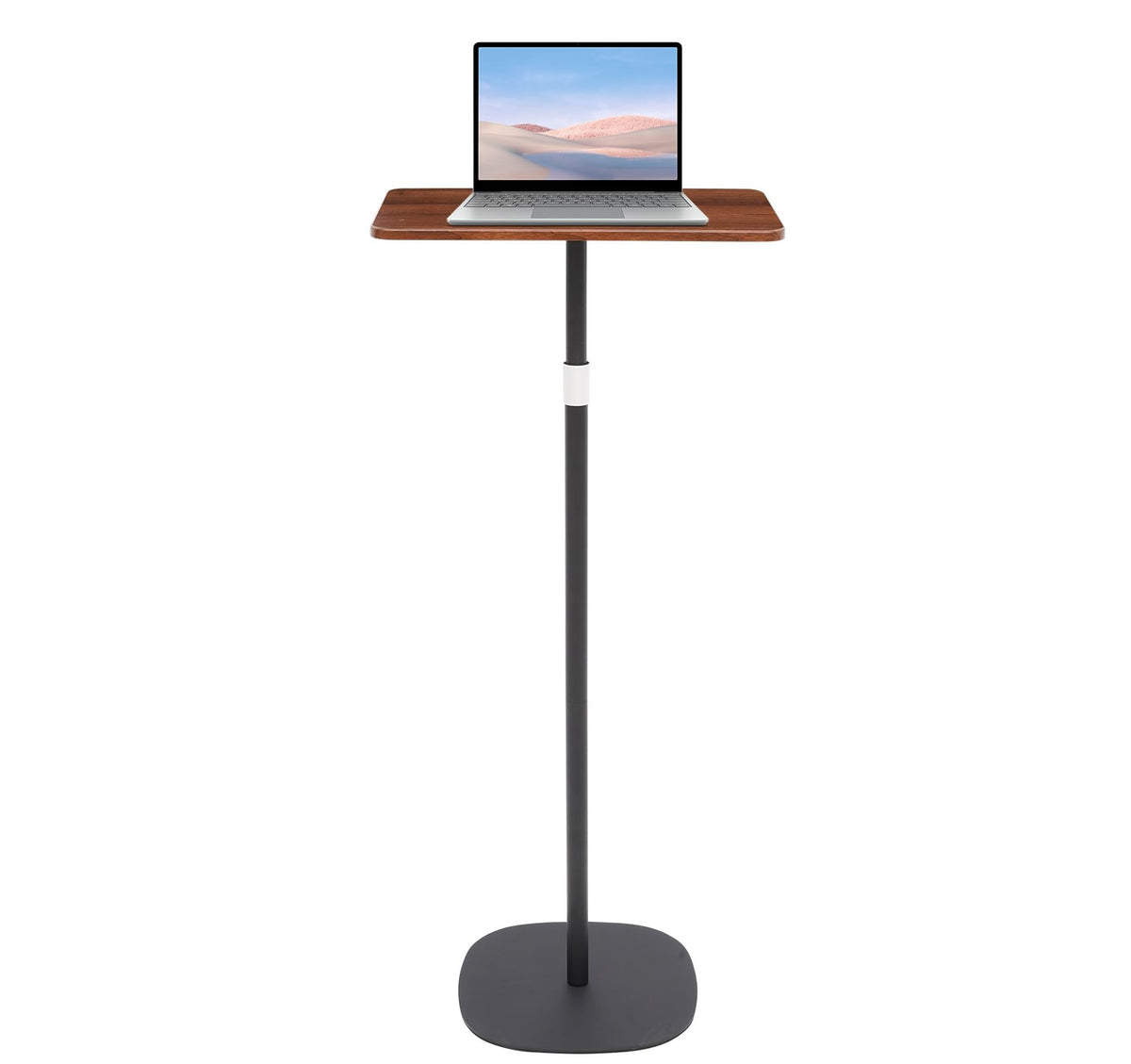 lesolar Lectern Podium Stand Adjustable 45~119cm Portable Standing Desk Table Steady Standing Desk Projector Stand,Laptop Computer Book Holder