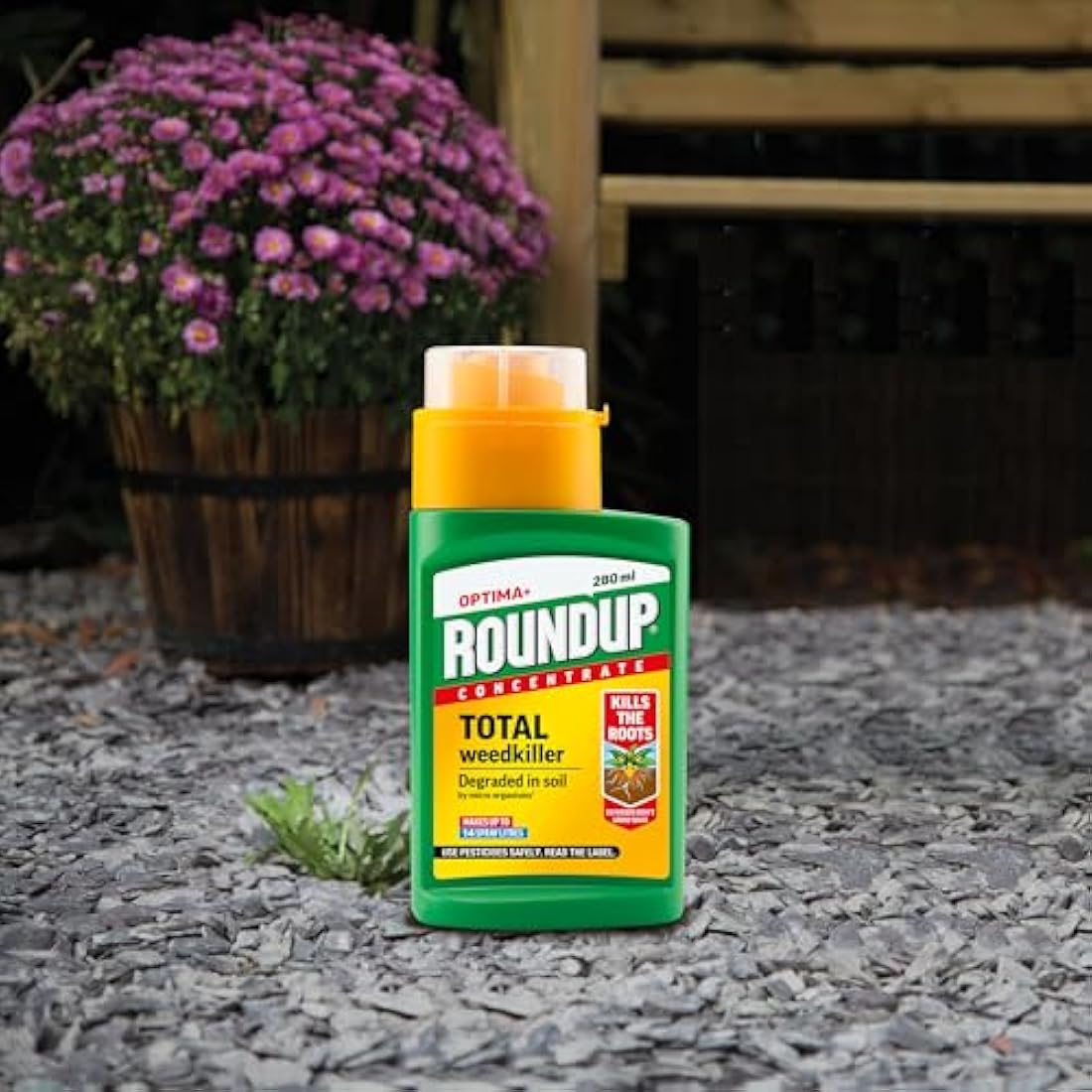Roundup Optima+ Total Weedkiller - Weedkiller - Camping Pouch - Nylon - Tan